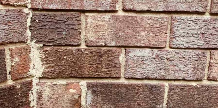 Same brick home clean after soft washing